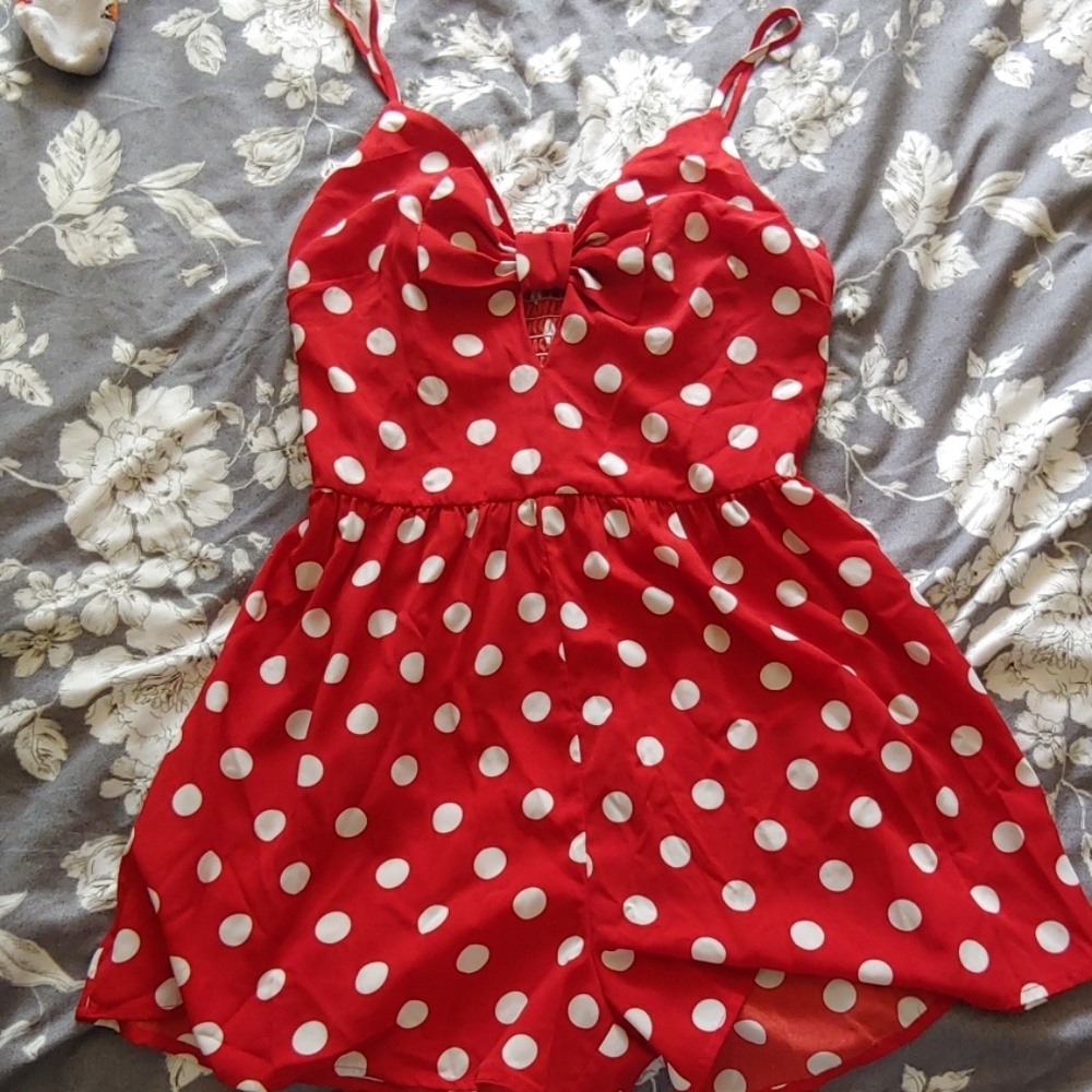 Polka Dot Romper